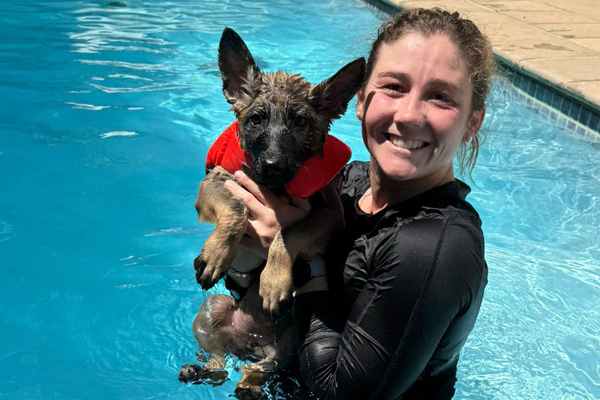 Puppy Learn-to-Swim Classes